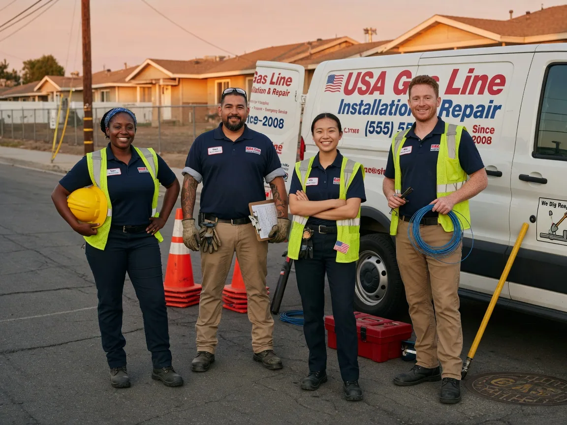 Gas Line Installation company in Saint Bernard, LA